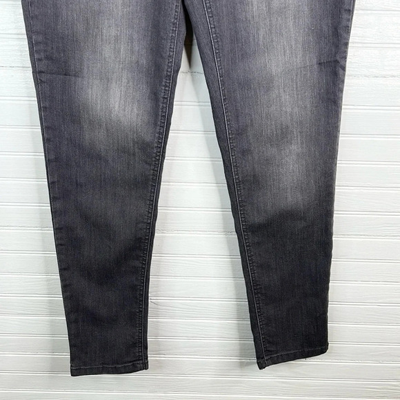Democracy Women's Skinny Gray Denim Jeans Size 8 Mid Rise Slim Fit with Stretch - Picture 5 of 11